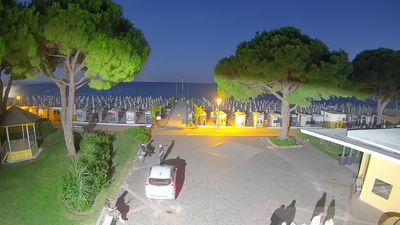 Webcam de Grado – Entrada de la playa (Lido di Grado)