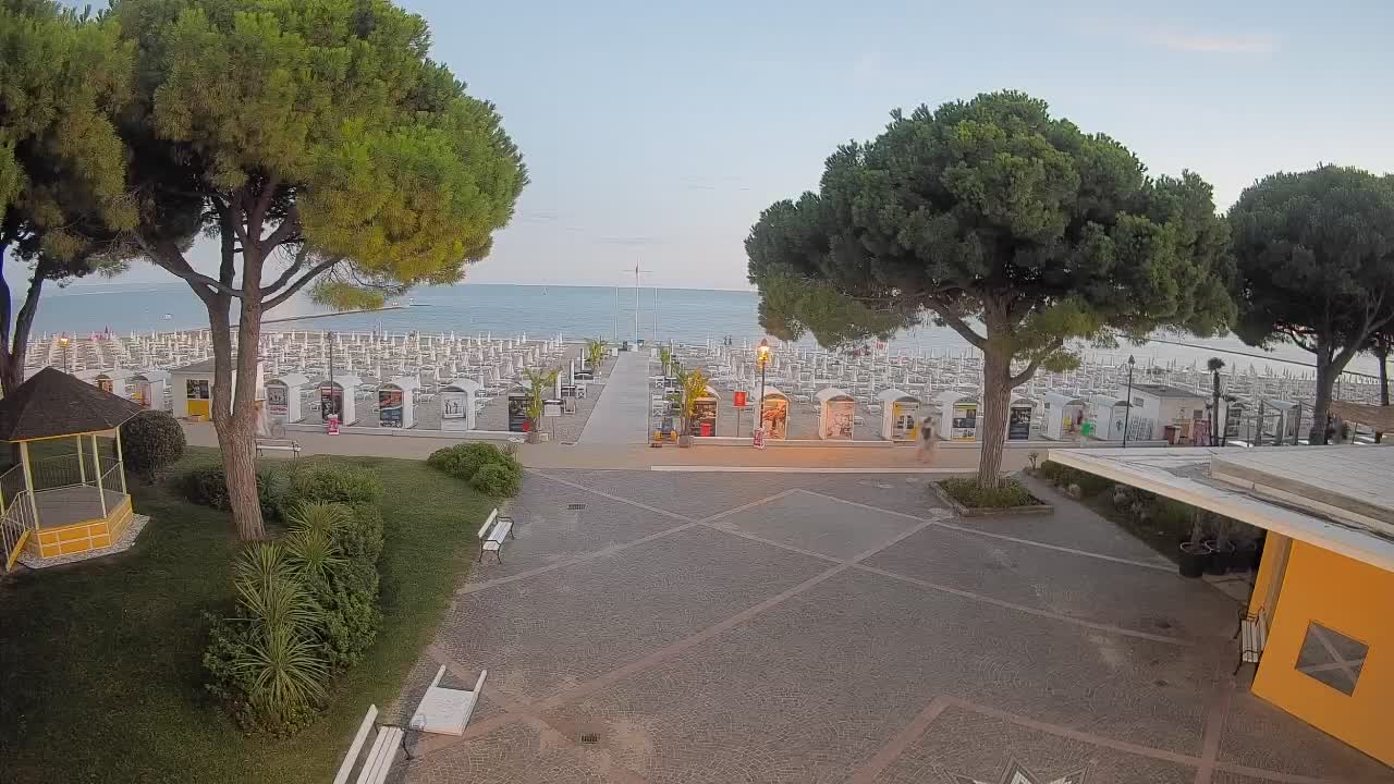 Grado Webcam – Strandzugang am Lido di Grado
