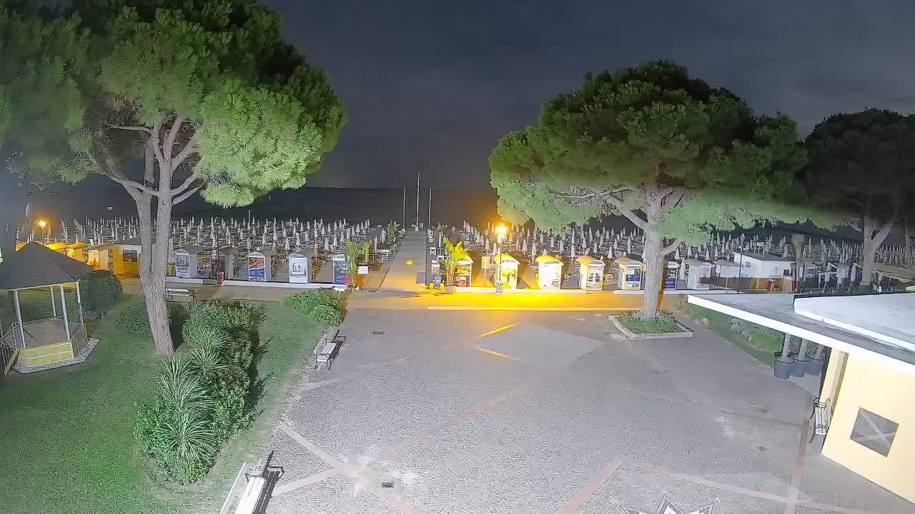 Grado Strand Eingang | Live-Ansicht der Küste
