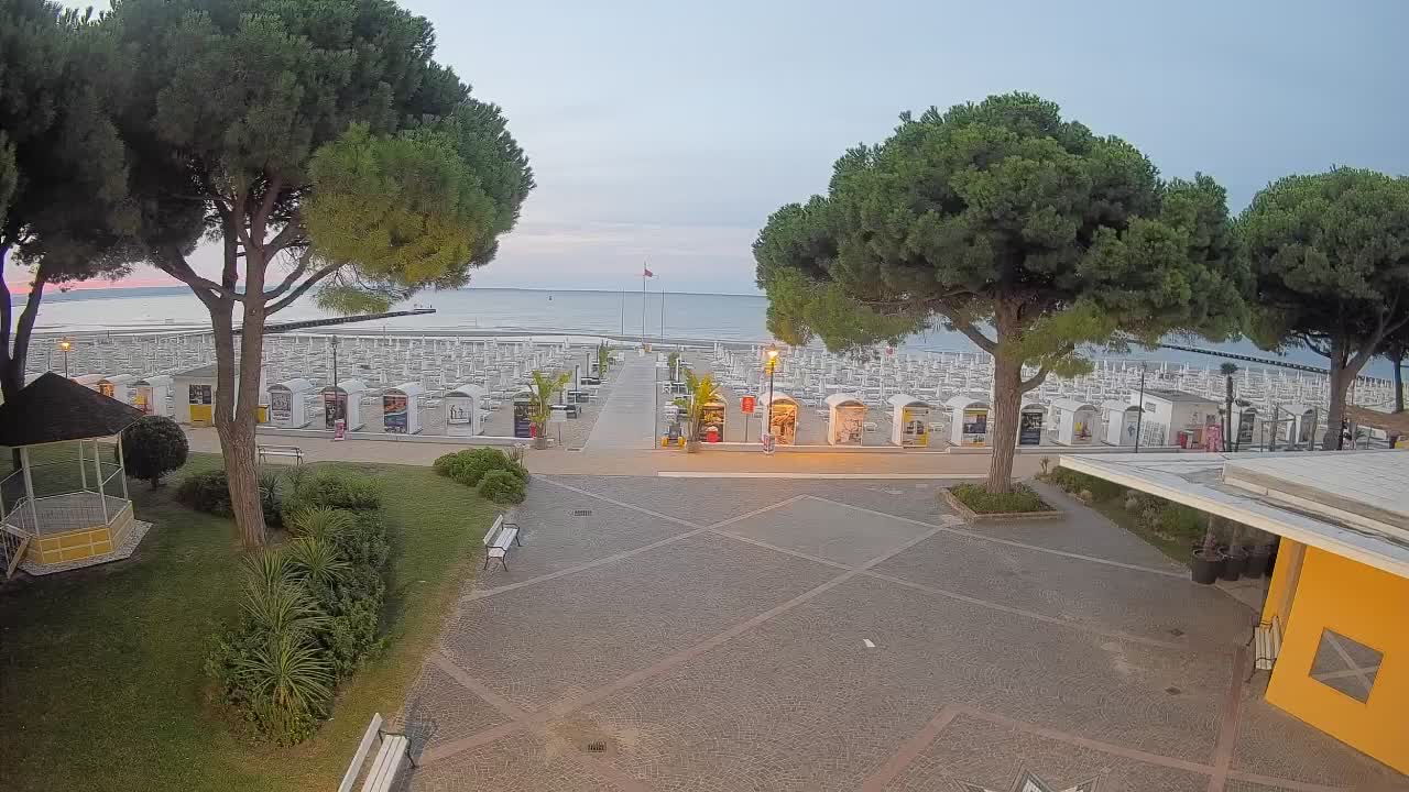 Web kamera Grado – Ulaz na plažu (Lido di Grado)