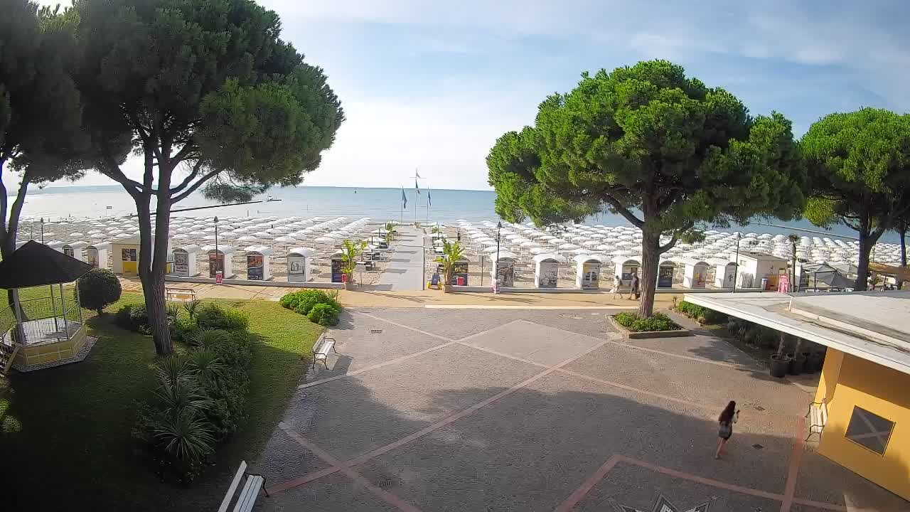Webcam Grado – Entrée de la plage (Lido di Grado)