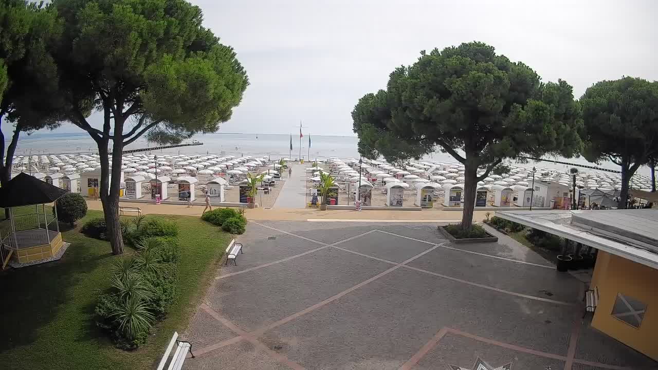 Grado Webcam – Strandzugang am Lido di Grado