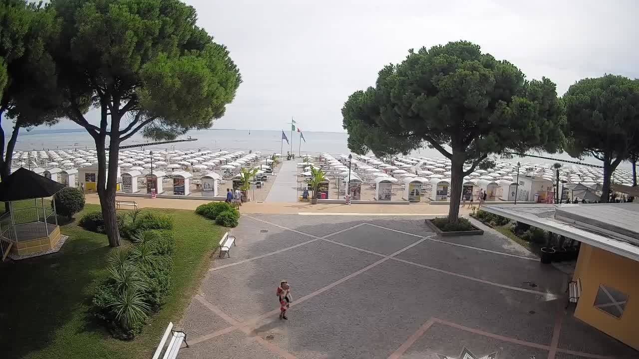 Grado Webcam – Strandzugang am Lido di Grado