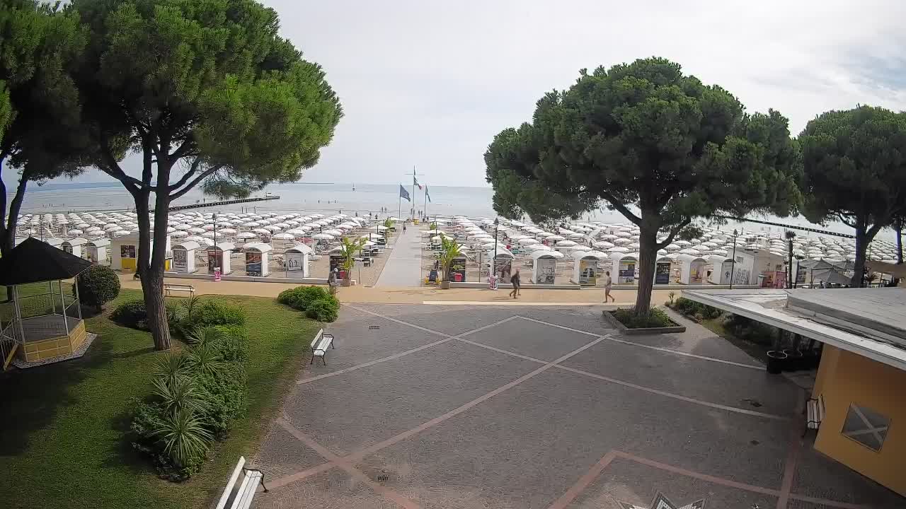 Web kamera Grado – Ulaz na plažu (Lido di Grado)