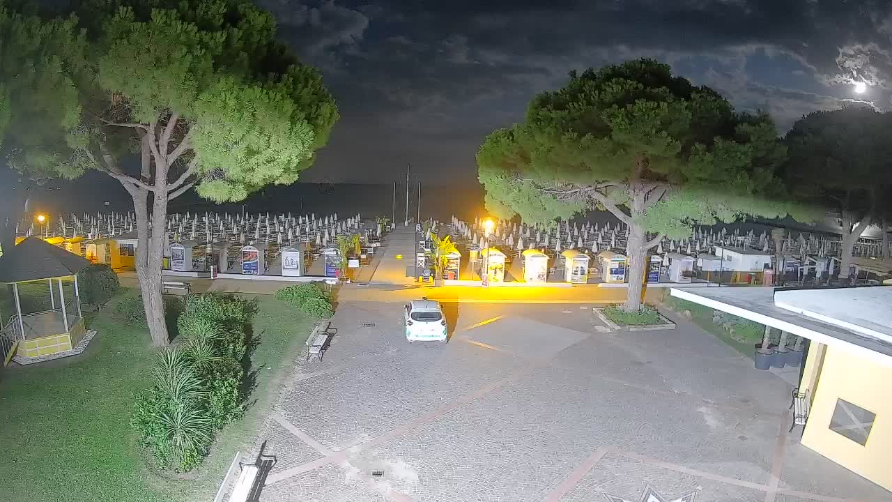 Web kamera Grado – Ulaz na plažu (Lido di Grado)