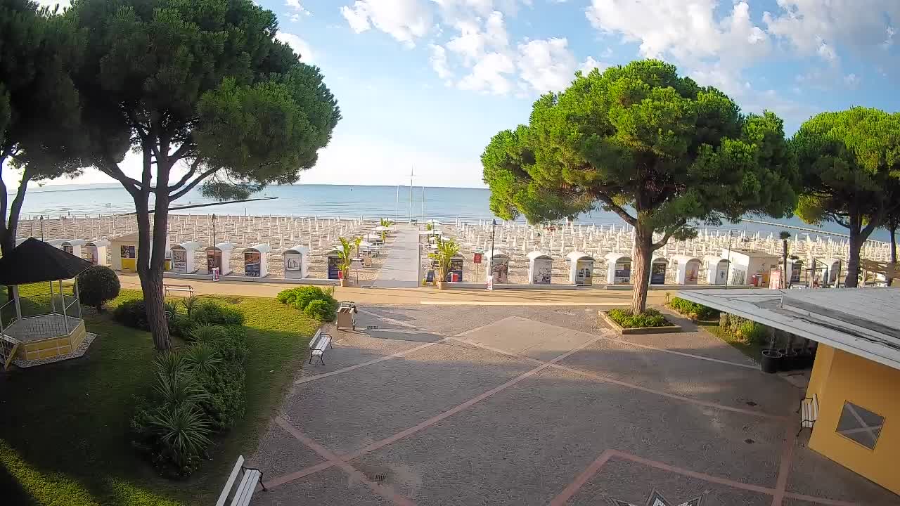 Web kamera Grado – Ulaz na plažu (Lido di Grado)