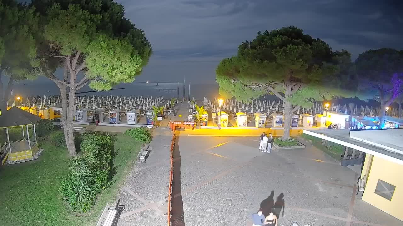 Webcam de Grado – Entrada de la playa (Lido di Grado)