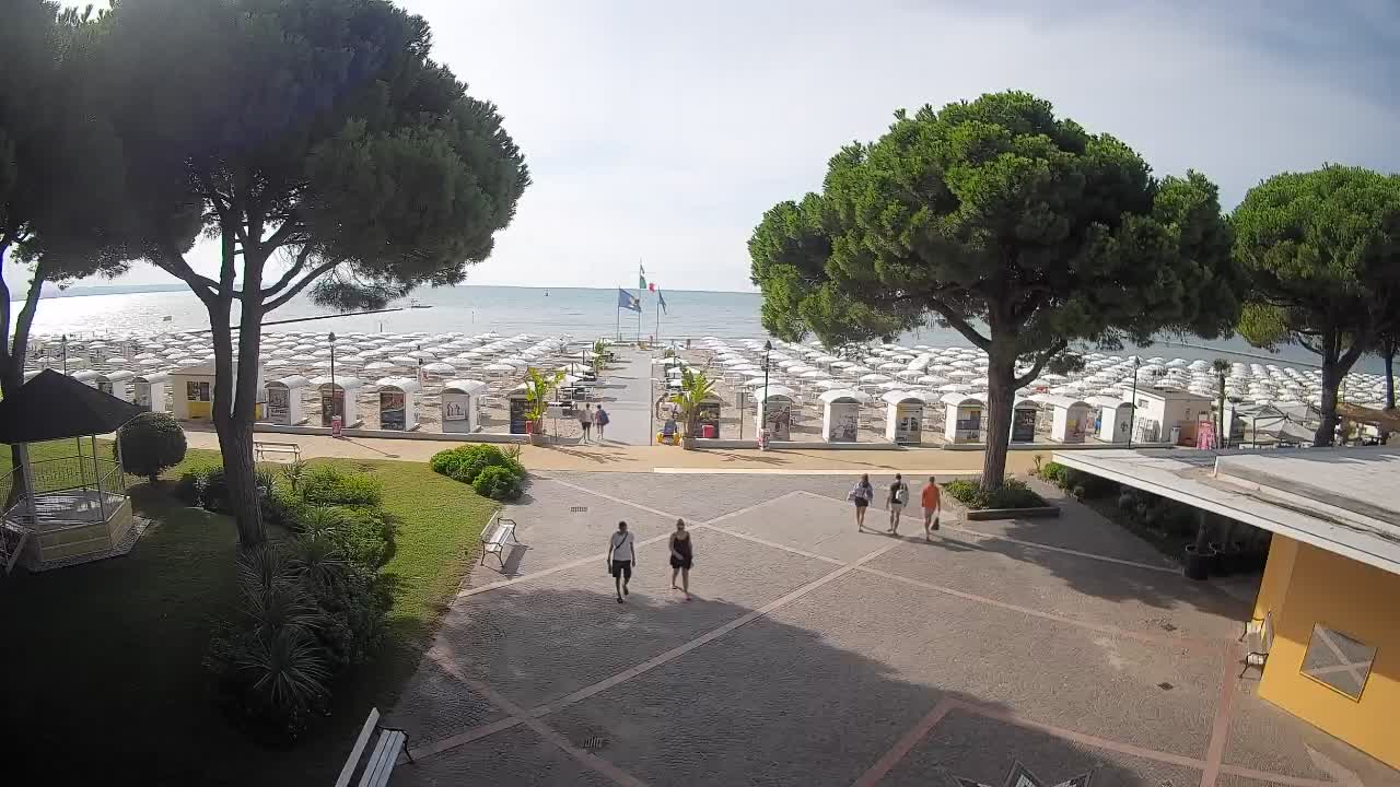 Webcam Grado – Entrée de la plage (Lido di Grado)