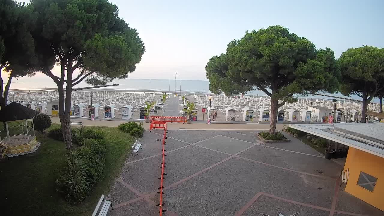 Webcam Grado – Entrée de la plage (Lido di Grado)