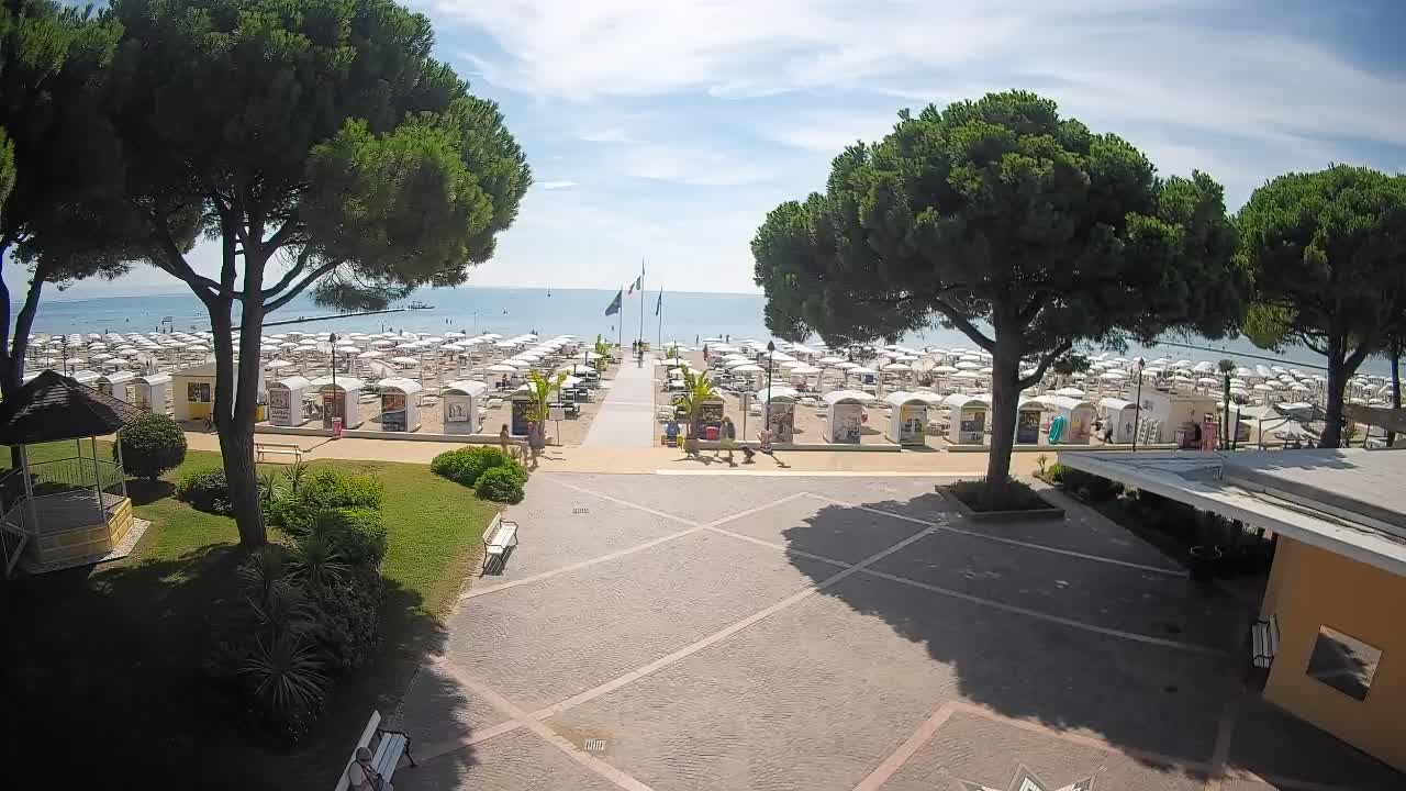 Webcam Grado – Entrée de la plage (Lido di Grado)