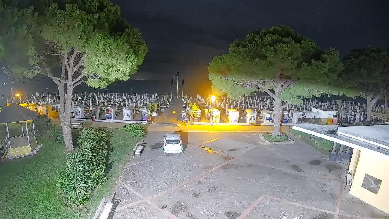 Spletna kamera Gradež (Grado) – Vhod na plažo