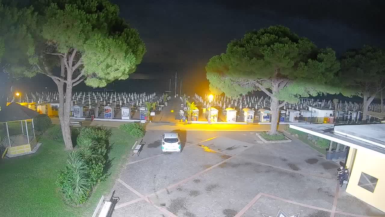 Spletna kamera Gradež (Grado) – Vhod na plažo