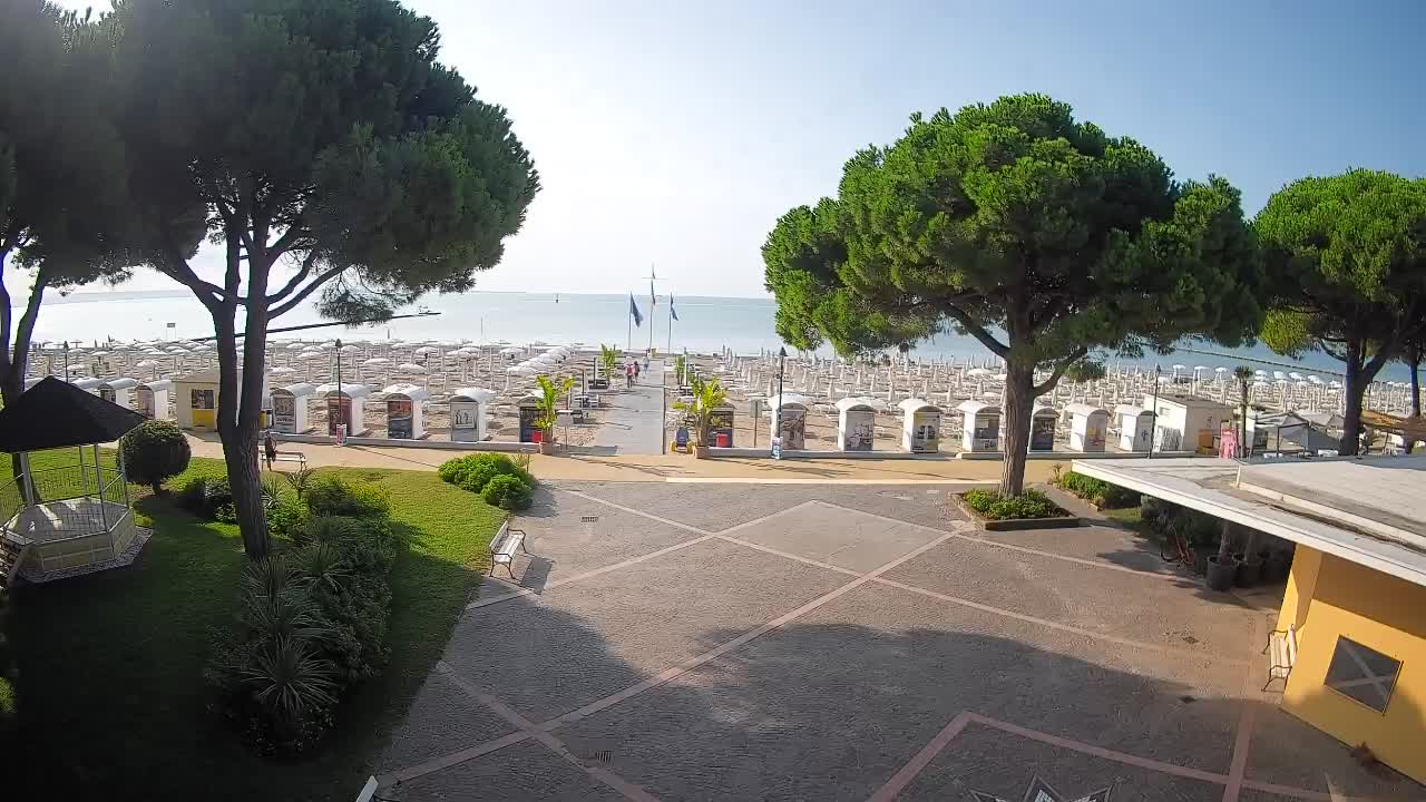 Web kamera Grado – Ulaz na plažu (Lido di Grado)