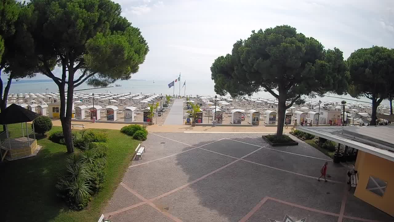 Spletna kamera Gradež (Grado) – Vhod na plažo