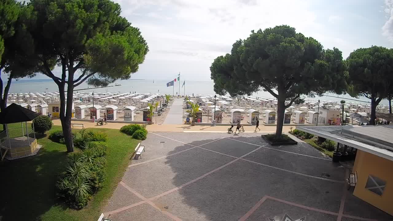 Web kamera Grado – Ulaz na plažu (Lido di Grado)