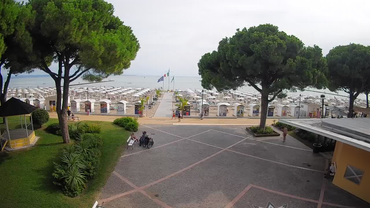 Webcam Grado – Entrée de la plage (Lido di Grado)