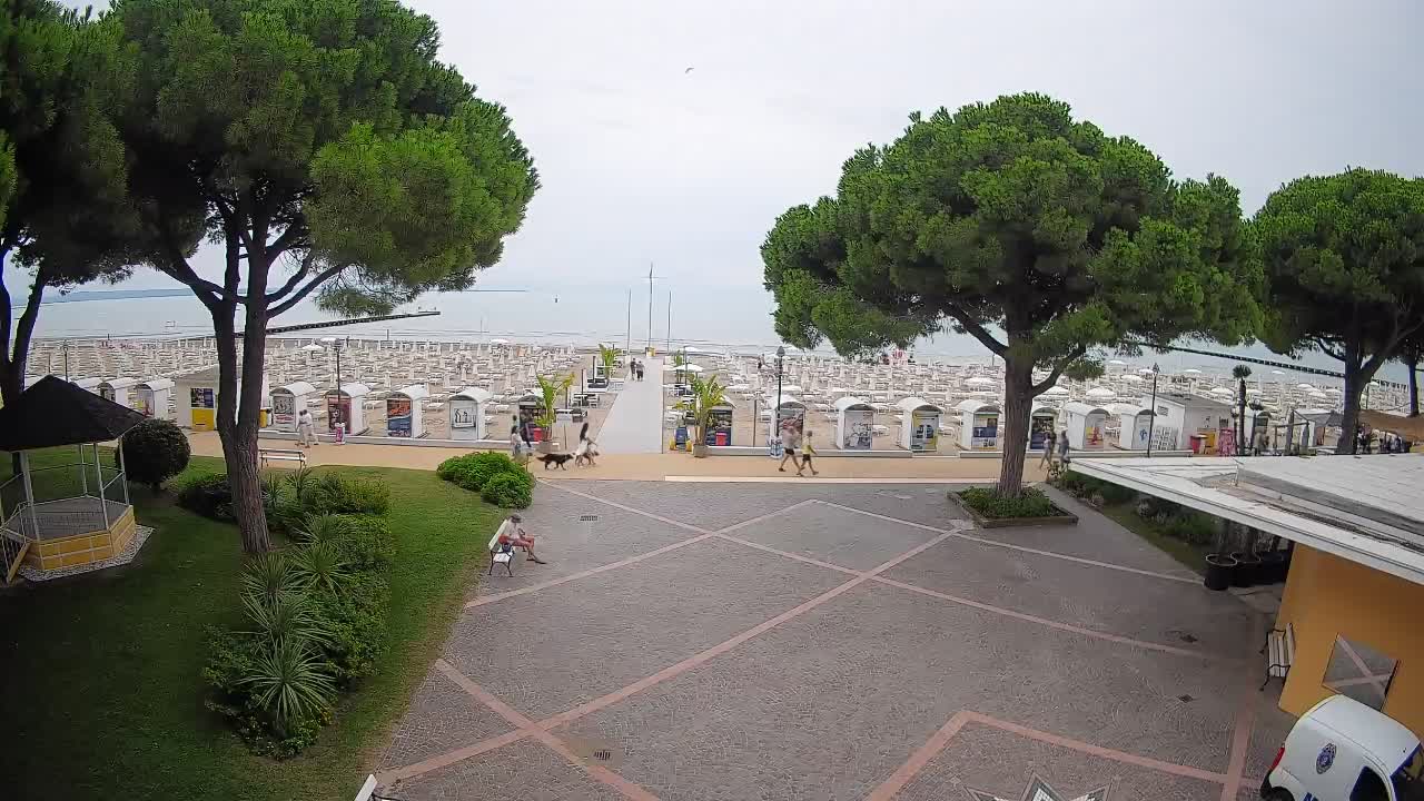 Spletna kamera Gradež (Grado) – Vhod na plažo