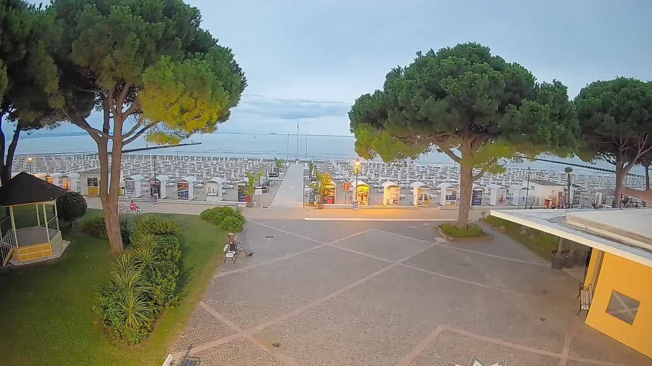 Webcam de Grado – Entrada de la playa (Lido di Grado)