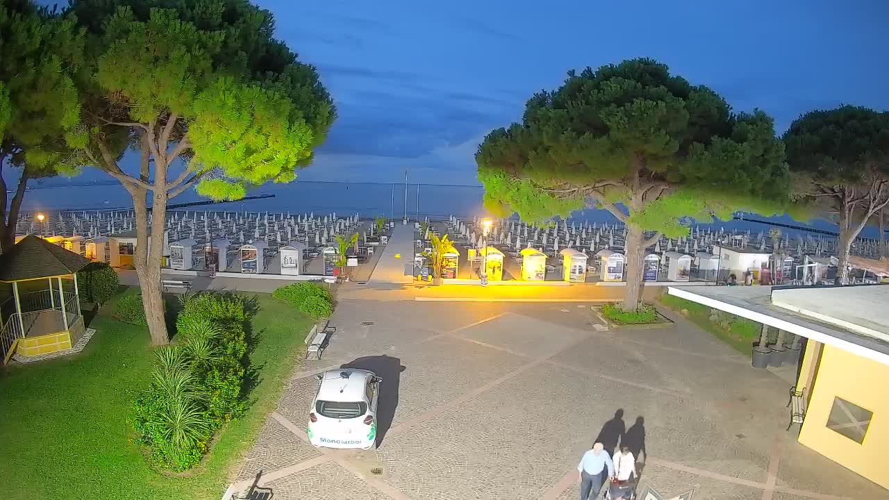 Spletna kamera Gradež (Grado) – Vhod na plažo