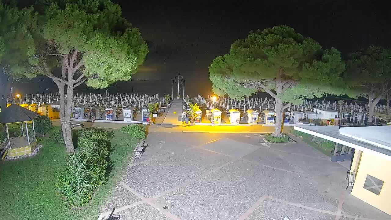 Web kamera Grado – Ulaz na plažu (Lido di Grado)
