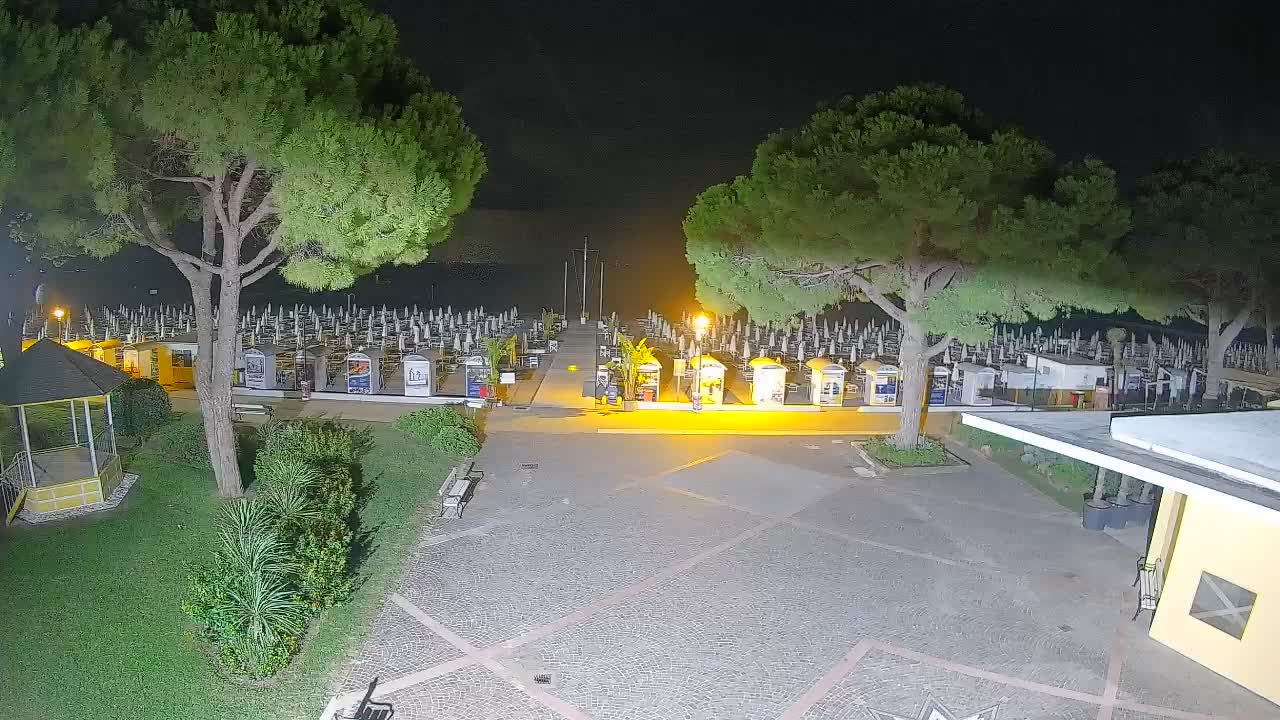 Spletna kamera Gradež (Grado) – Vhod na plažo