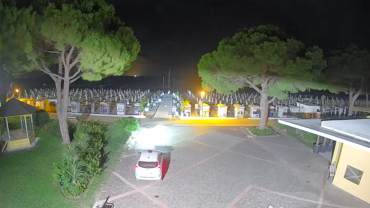 Webcam de Grado – Entrada de la playa (Lido di Grado)
