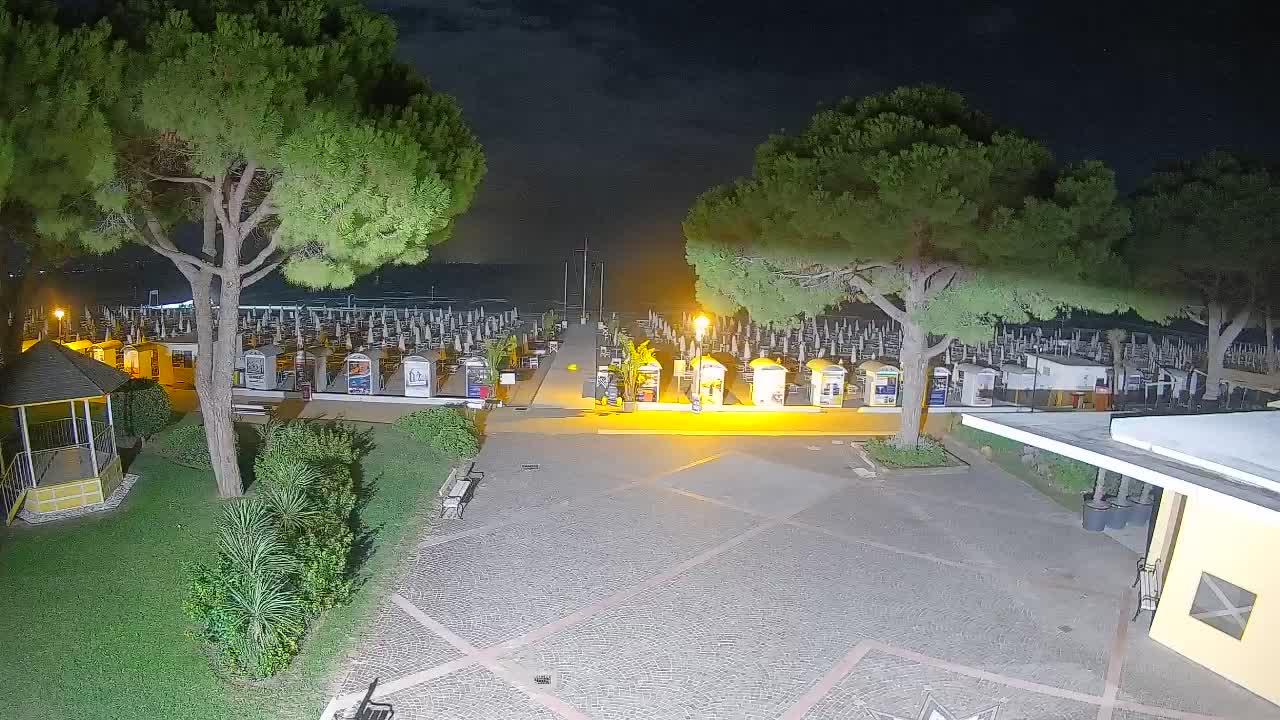 Spletna kamera Gradež (Grado) – Vhod na plažo