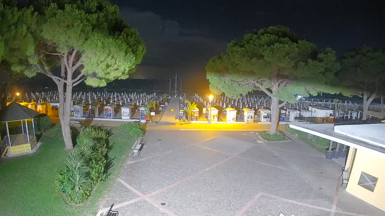 Spletna kamera Gradež (Grado) – Vhod na plažo