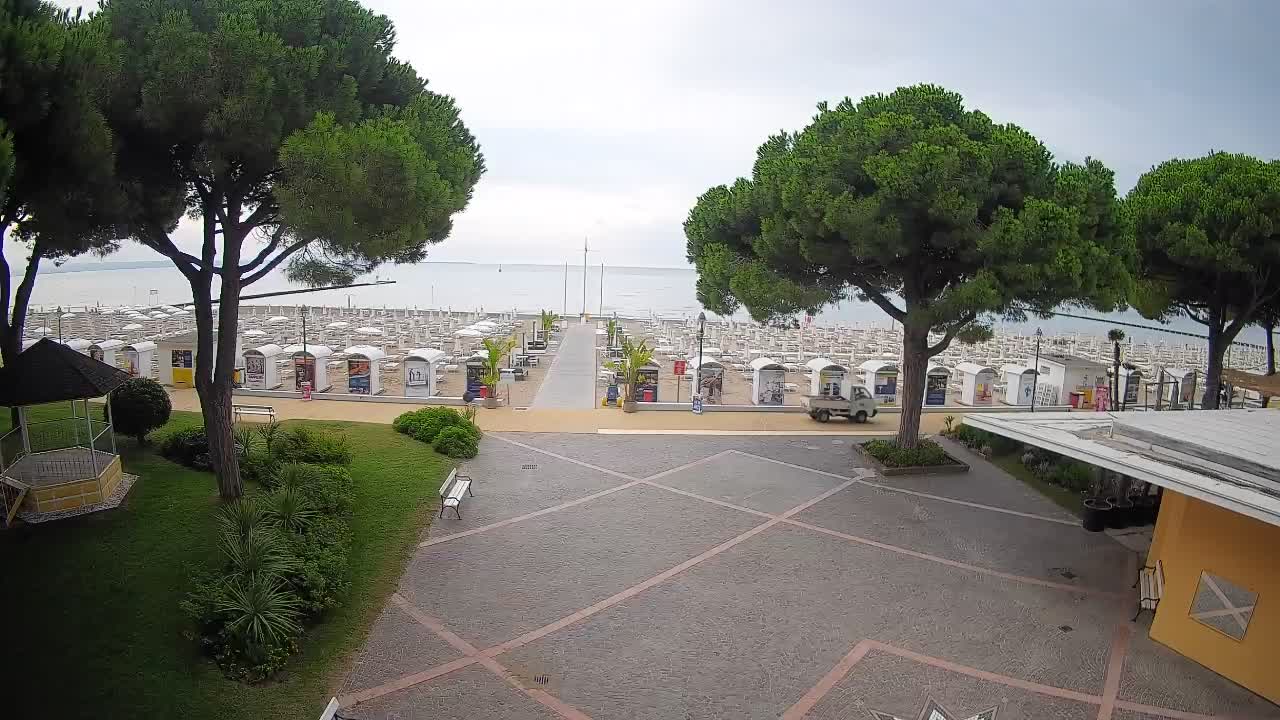 Grado Webcam – Strandzugang am Lido di Grado
