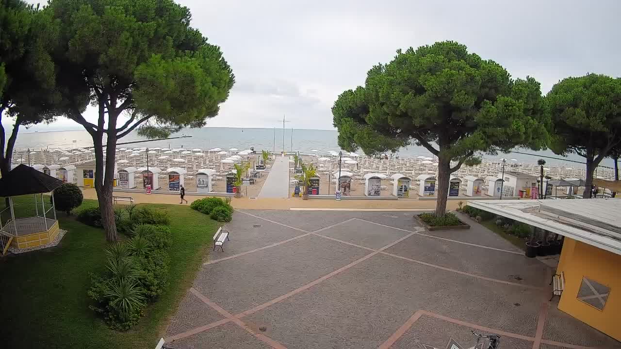 Spletna kamera Gradež (Grado) – Vhod na plažo