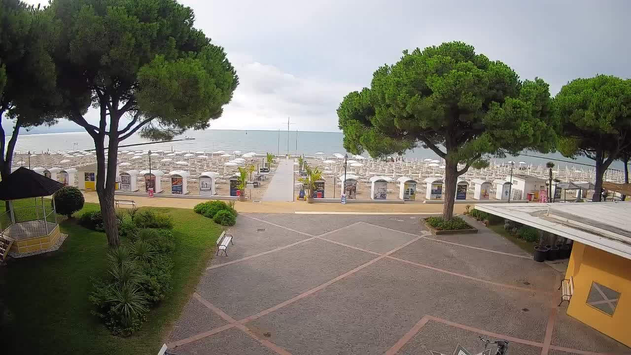 Web kamera Grado – Ulaz na plažu (Lido di Grado)