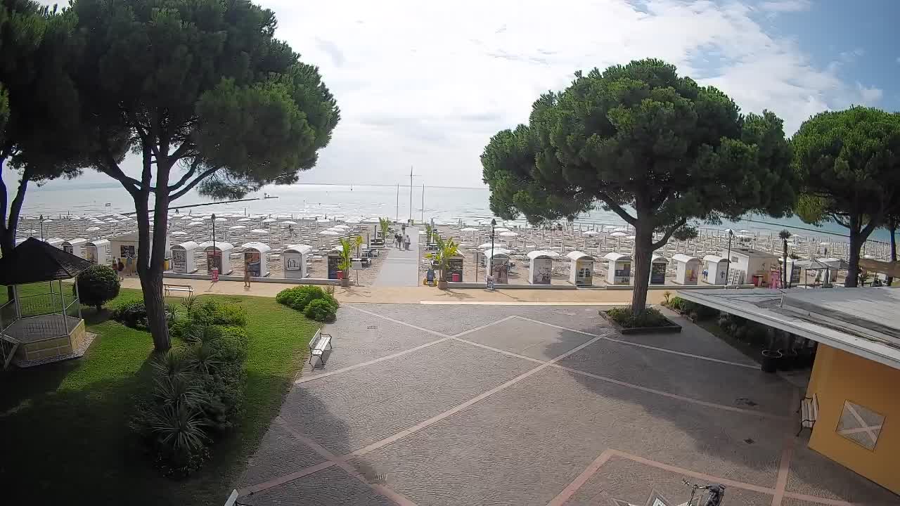 Webcam Grado – Entrée de la plage (Lido di Grado)