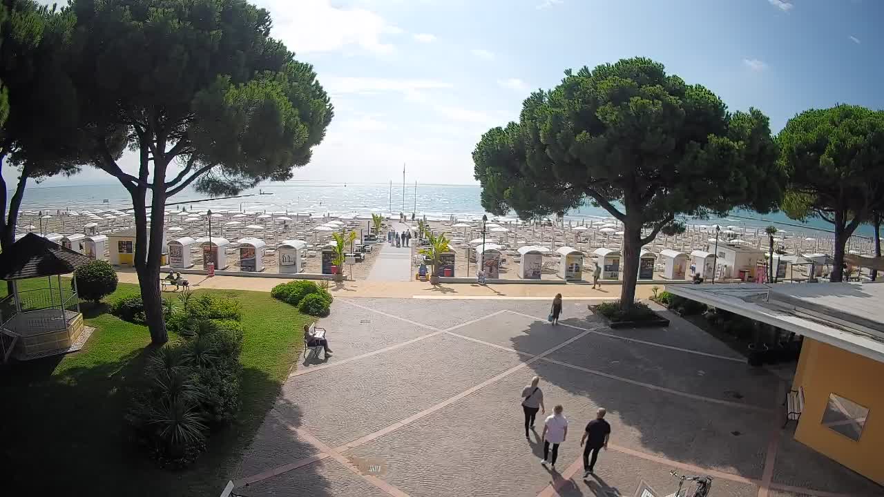 Webcam Grado – Entrée de la plage (Lido di Grado)