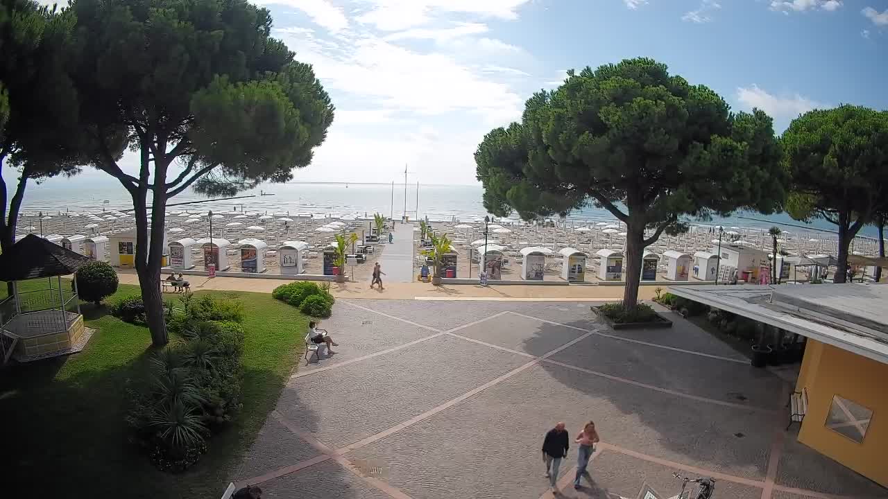 Webcam de Grado – Entrada de la playa (Lido di Grado)