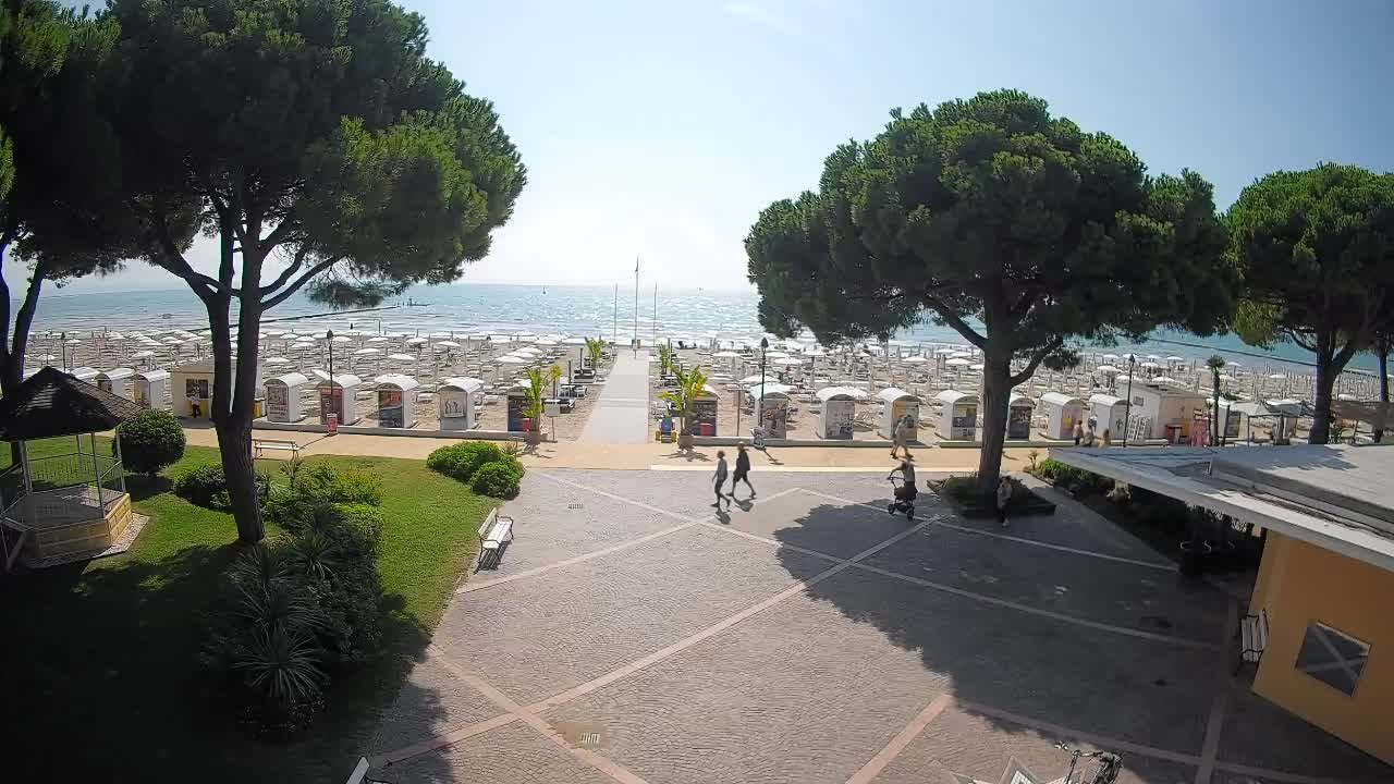 Web kamera Grado – Ulaz na plažu (Lido di Grado)