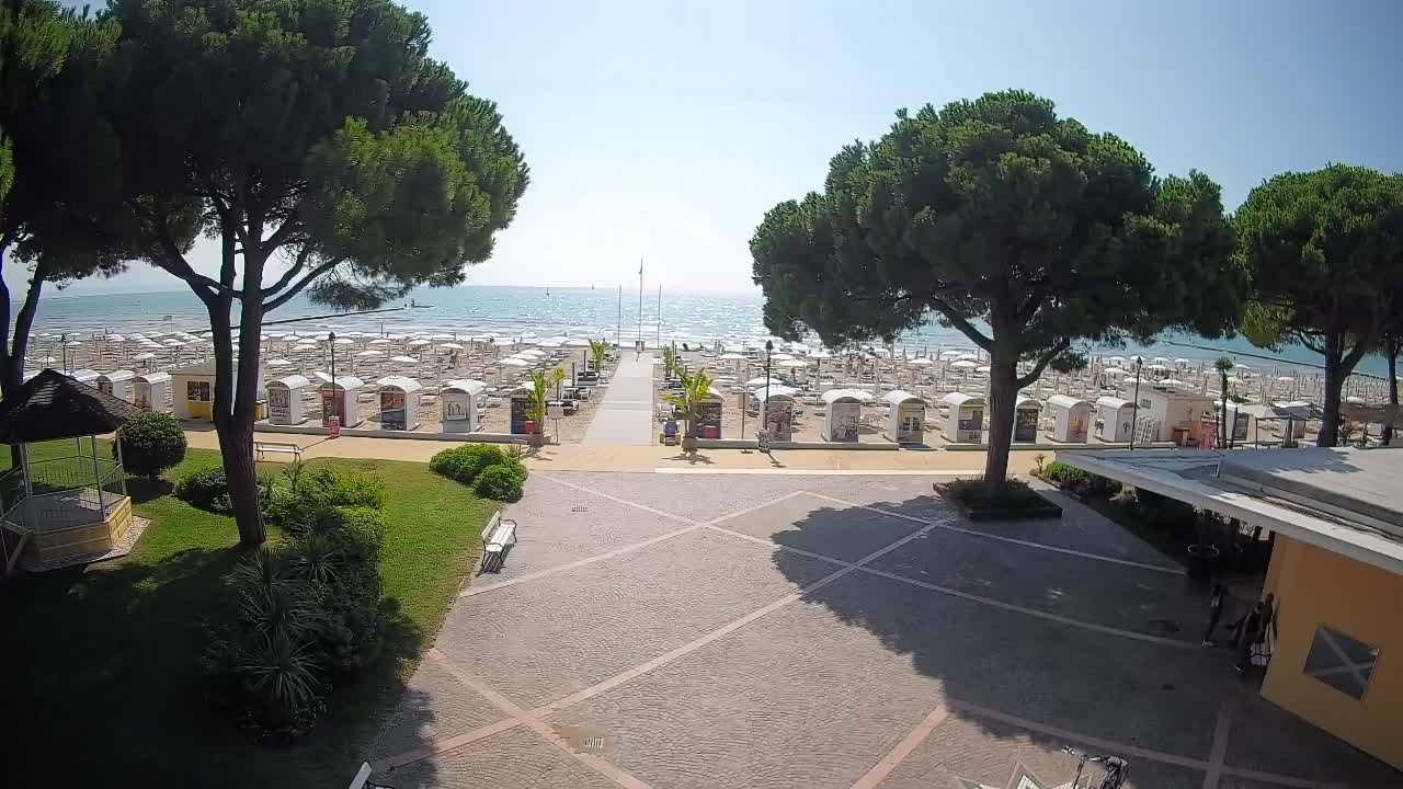 Webcam de Grado – Entrada de la playa (Lido di Grado)