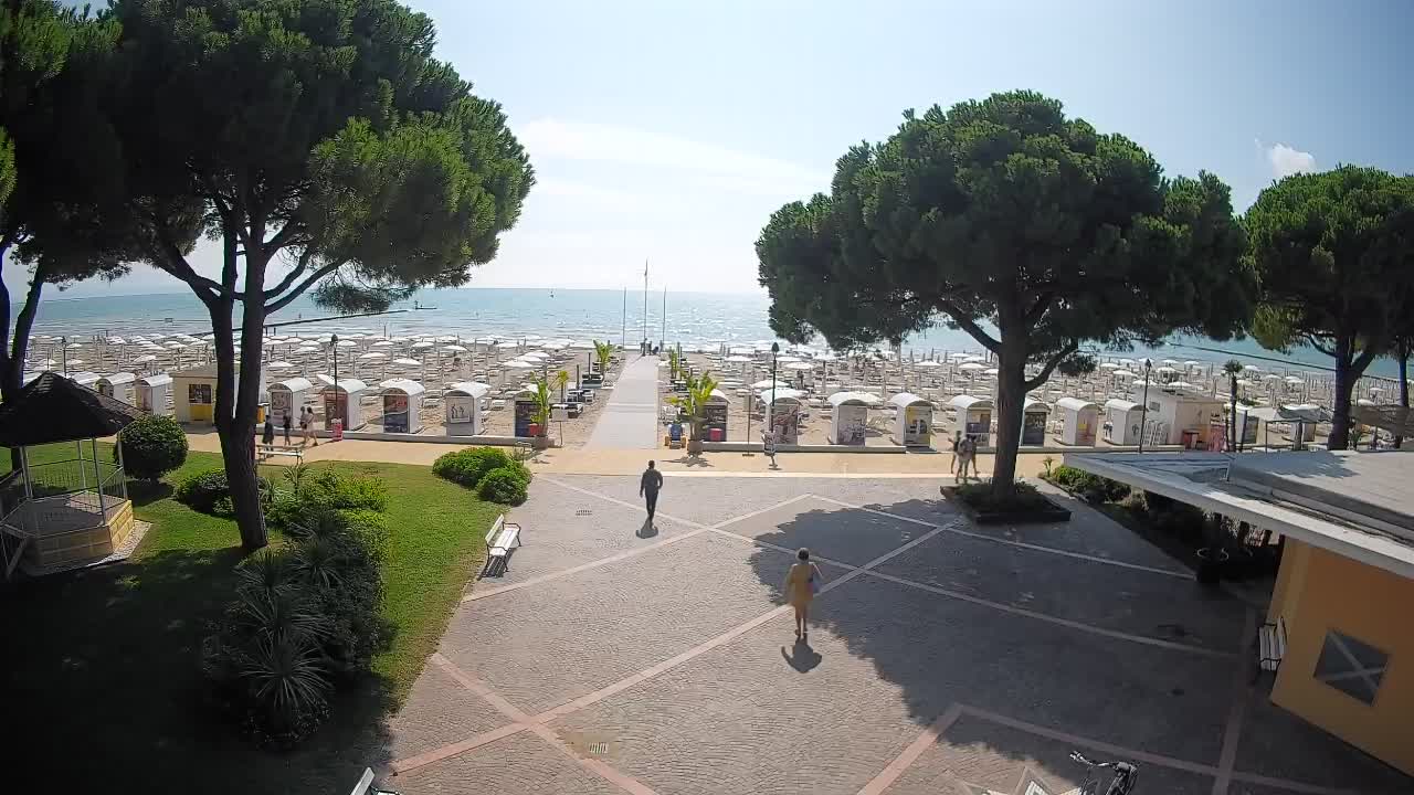 Spletna kamera Gradež (Grado) – Vhod na plažo