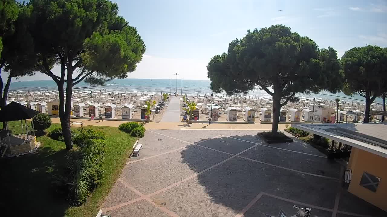 Webcam de Grado – Entrada de la playa (Lido di Grado)