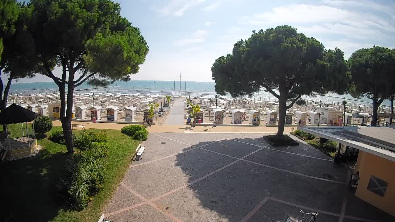 Grado Webcam – Strandzugang am Lido di Grado