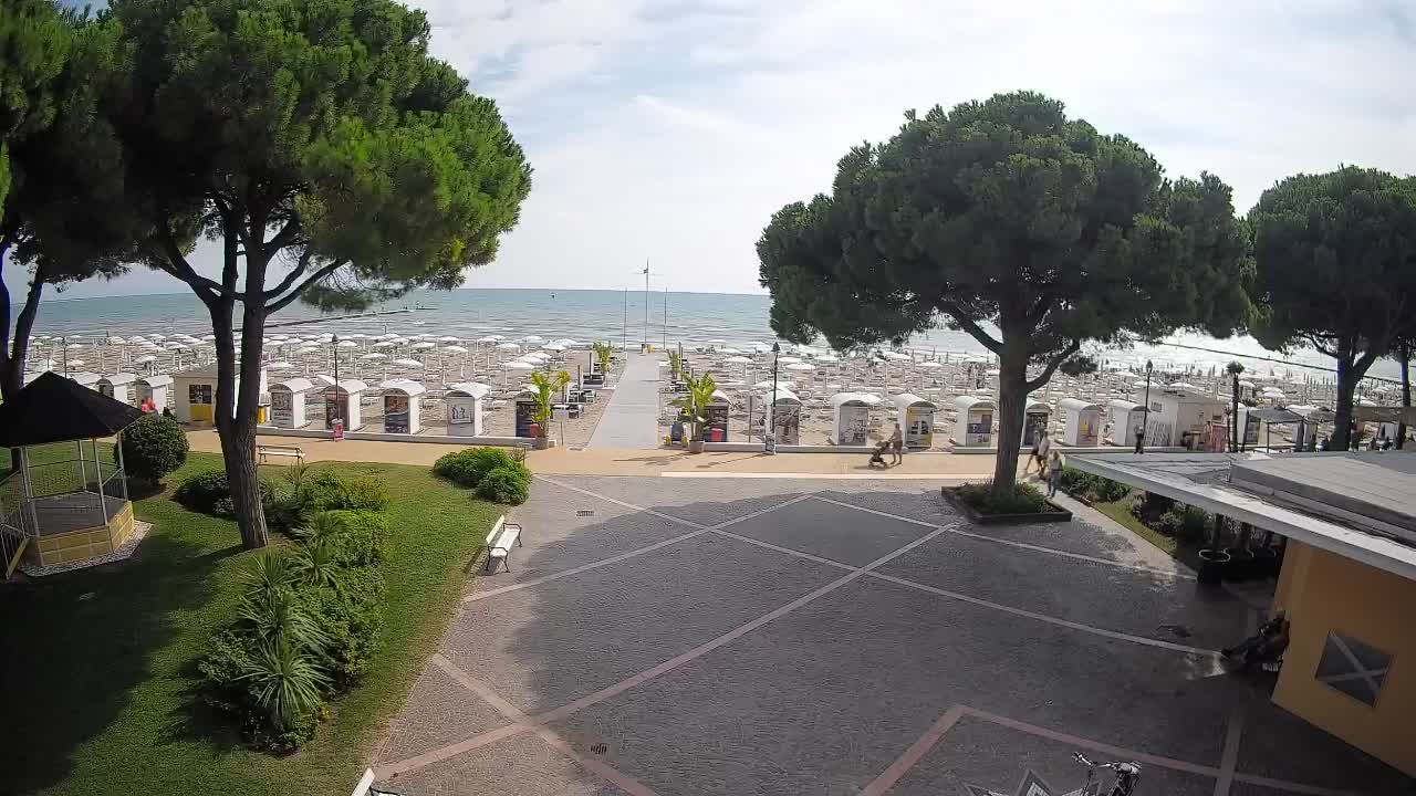 Spletna kamera Gradež (Grado) – Vhod na plažo
