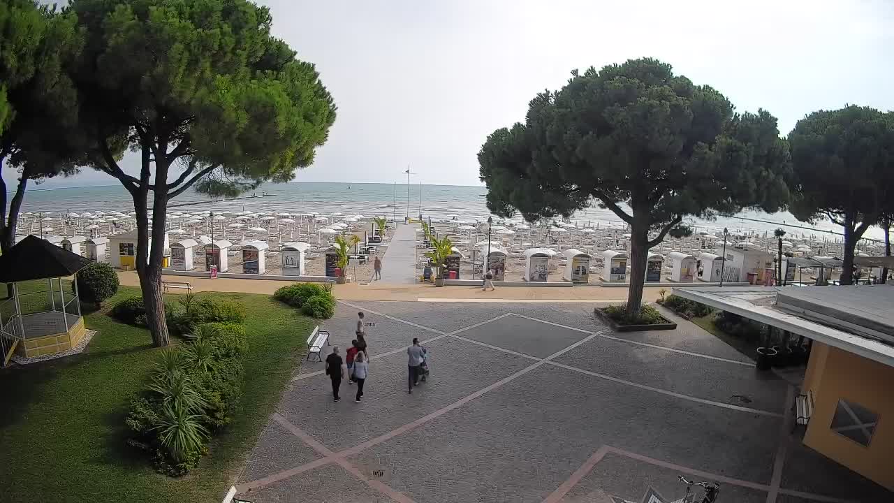 Webcam de Grado – Entrada de la playa (Lido di Grado)