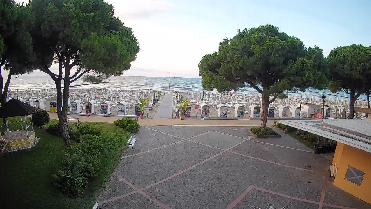 Web kamera Grado – Ulaz na plažu (Lido di Grado)