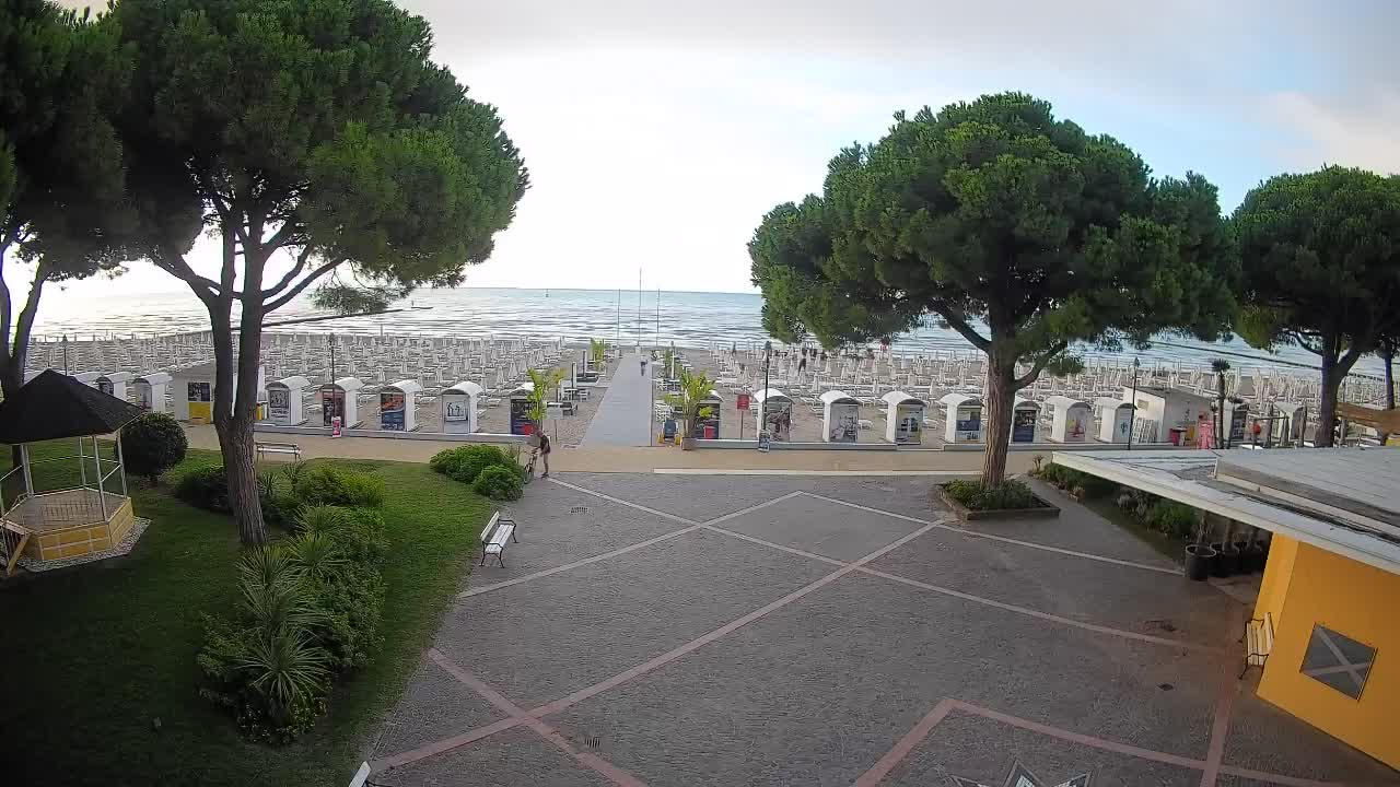Webcam de Grado – Entrada de la playa (Lido di Grado)