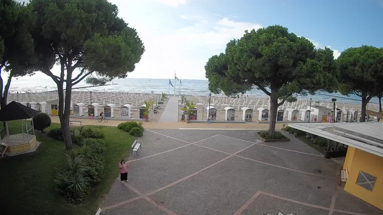 Webcam de Grado – Entrada de la playa (Lido di Grado)
