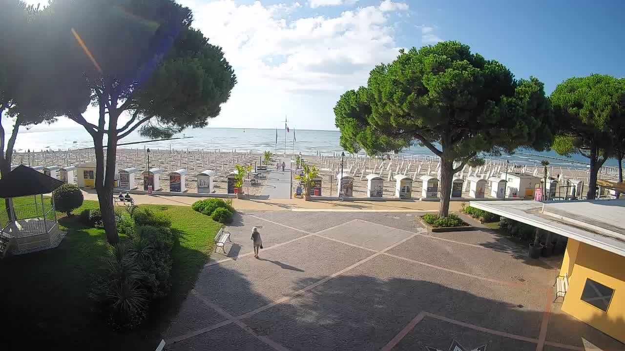 Spletna kamera Gradež (Grado) – Vhod na plažo