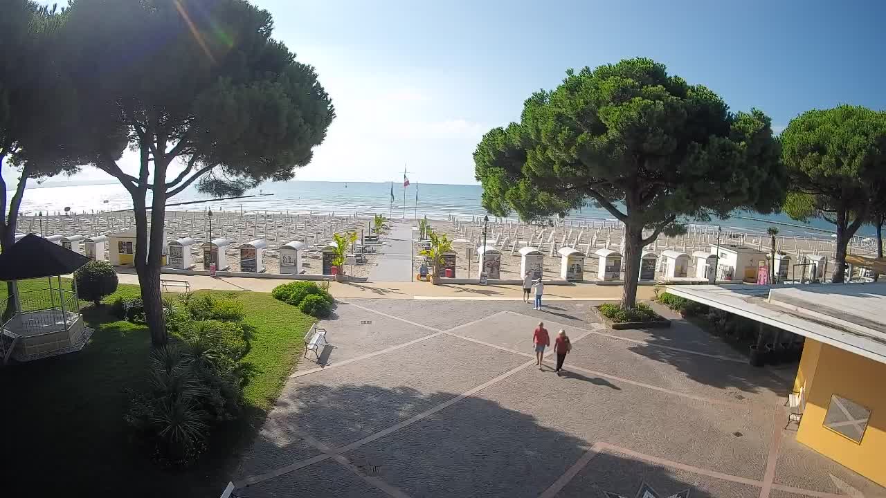 Spletna kamera Gradež (Grado) – Vhod na plažo