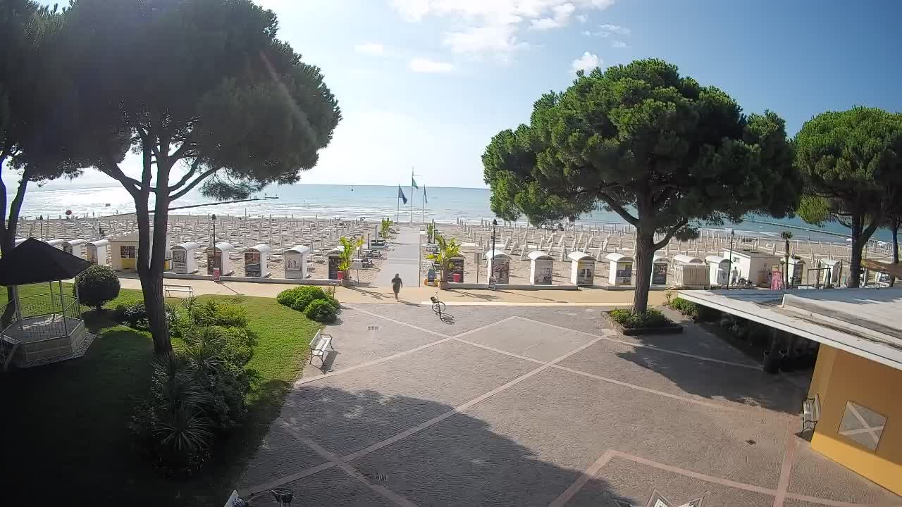 Webcam Grado – Entrée de la plage (Lido di Grado)