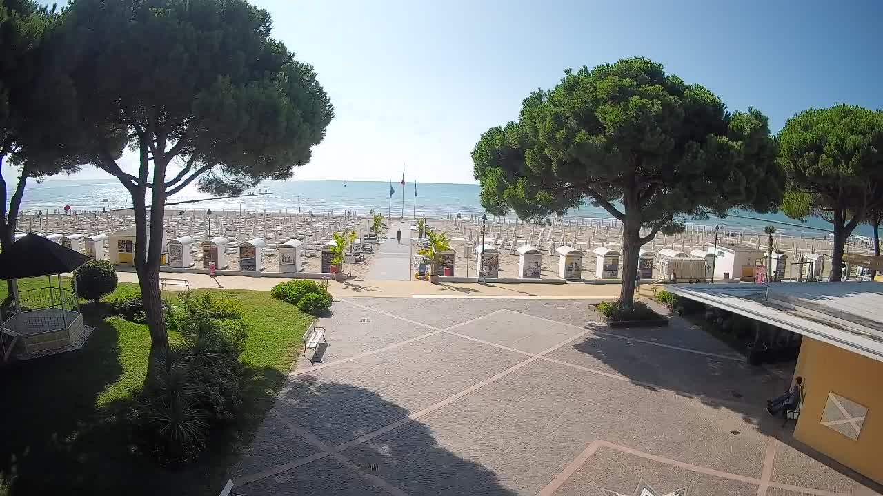 Webcam Grado – Entrée de la plage (Lido di Grado)