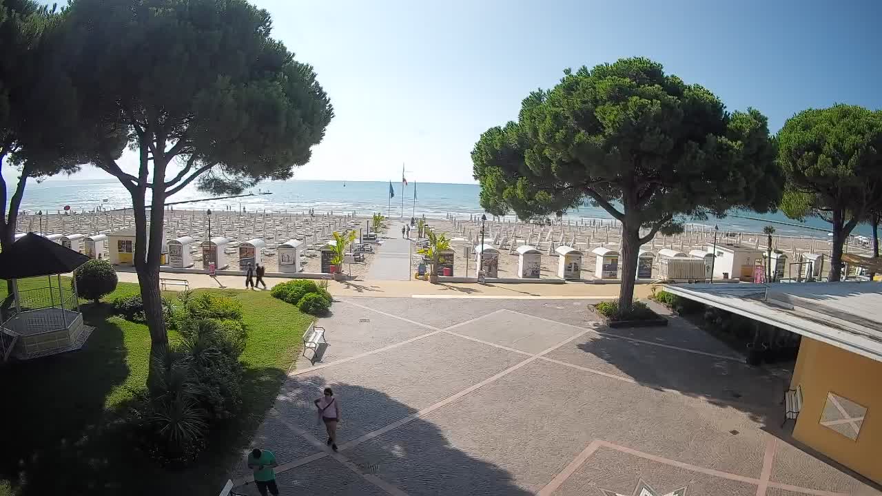 Webcam de Grado – Entrada de la playa (Lido di Grado)