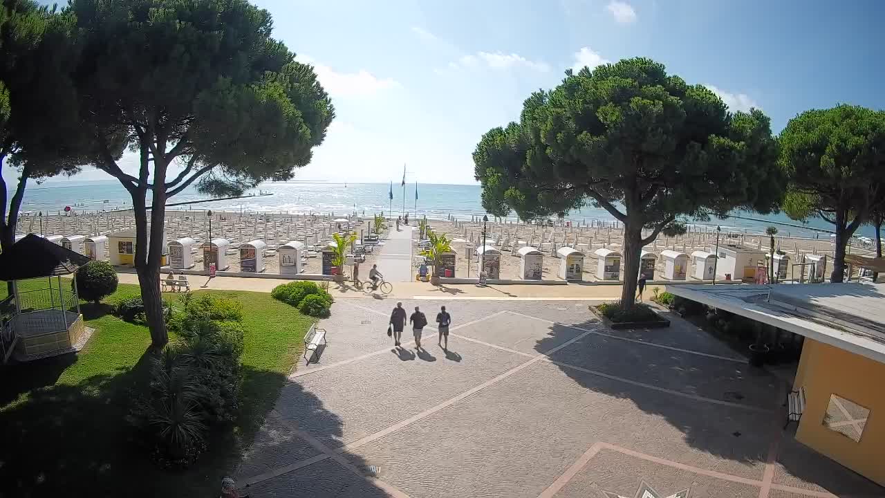 Web kamera Grado – Ulaz na plažu (Lido di Grado)